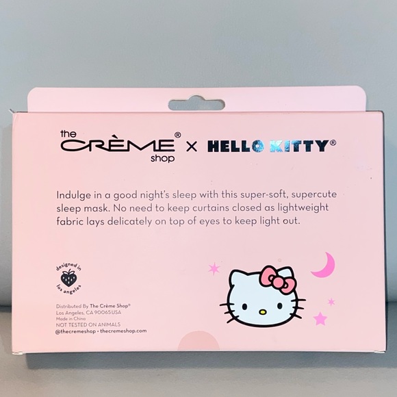 Sanrio Hello Kitty Goodnight Silky Sleep Mask - Picture 4 of 5